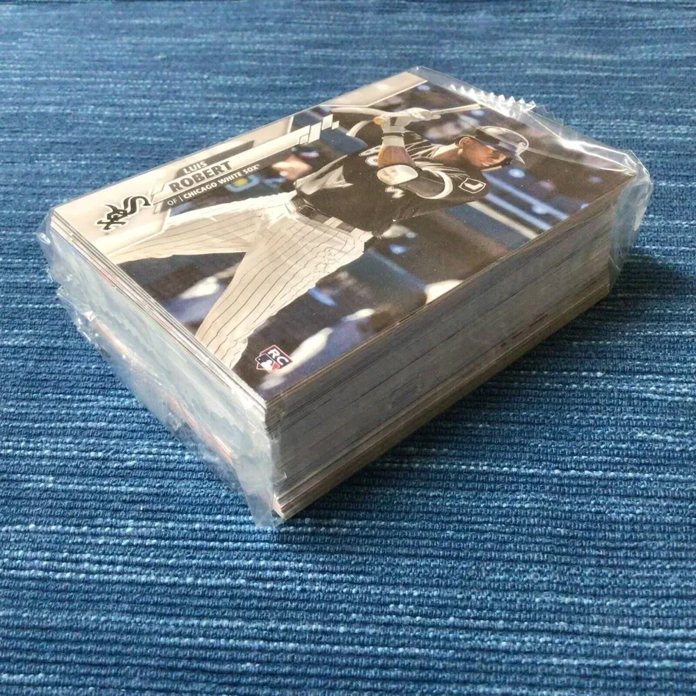Sealed 2020 Topps Hanger Pack Luis Robert RC Rookie Card Top Showing Mets 126U - Picture 4 of 4